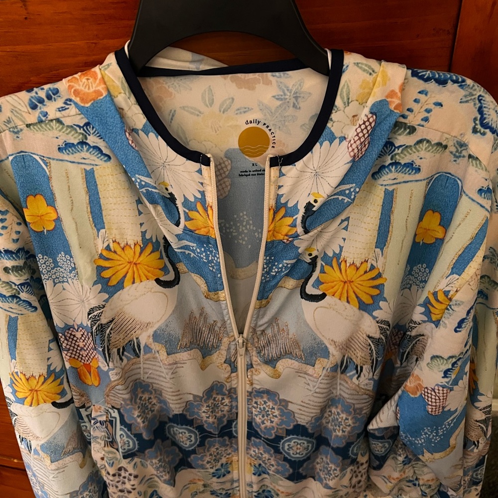 This is a light weight jacket from Anthropologie